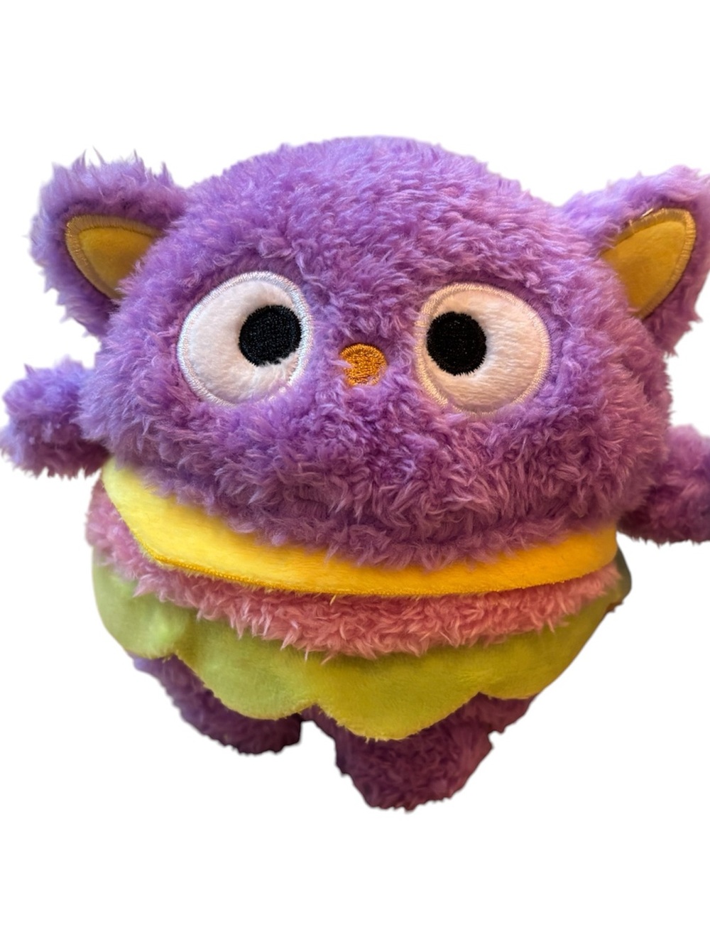 BumBumz Chococat Burger Plush NWT 5”